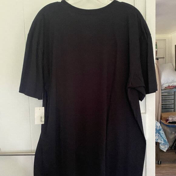 NWT Quicksilver Black with Logo XL Short Sleeve Shirt - Picture 4 of 4